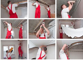 Встановлення натяжної стелі