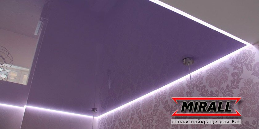 Догляд за натяжними стелями